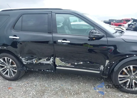 2018 Ford Explorer Platinum из США, поврежденный, VIN 1FM5K8HT6JGC53261